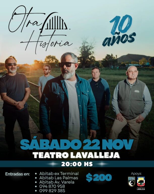 Otra Historia estará el Teatro Lavalleja de Minas