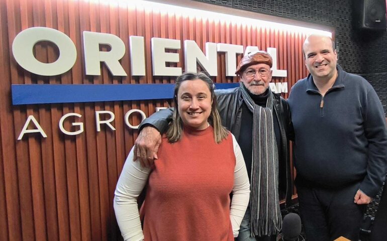 Daniel Guerra visitó La Peña del Fogón de Fogón Oriental en los estudios de Radio Oriental Agropecuaria 770 AM.